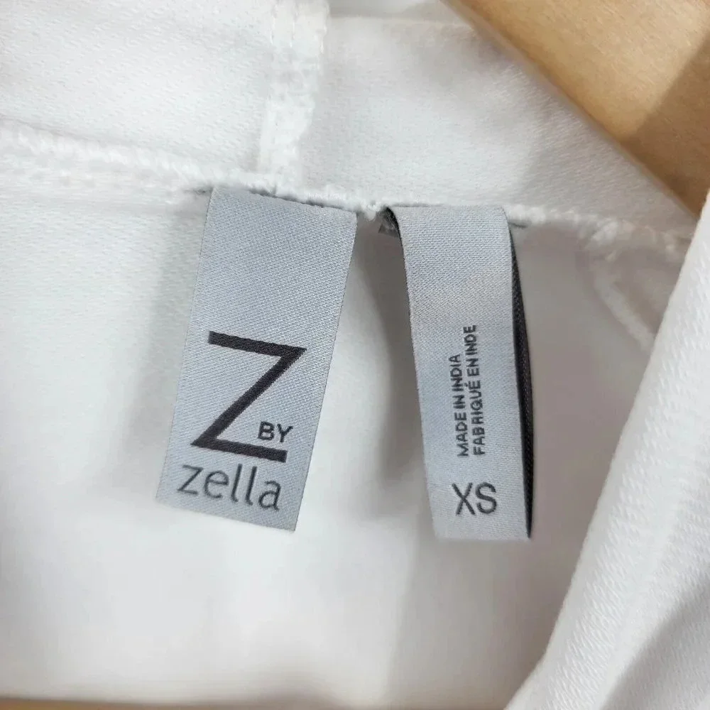 Z by Zella Women's Brenna Drawcord Pullover Hoodie in White Size XS NWT - Picture 6 of 10